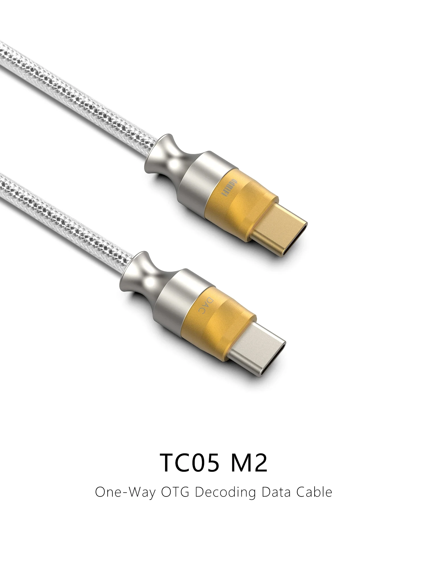 내구성이 뛰어나고 신뢰할 수 있는 성능 케이블을 갖춘 DDHiFi TC05 M2