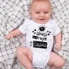 My Grandmother Is The Best In The Words Baby Bodysuit Newborn Boy Girl Clothes Mothers Day Infant Outfit Baby Announcement Gift 1