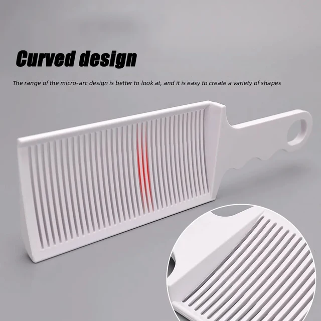 Hair Cutting Combs Professional Barber Clipper Blending Flat Top Hair Cutting Comb for Men Fading Comb Salon Styling Tool 3