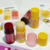 2Pcs Set Fruit Honey Mini Lipstick Before Makeup Base Water Moisturizing Lip Mask Hydrating Fade Lip Lines Lip Oil Cosmetics 6