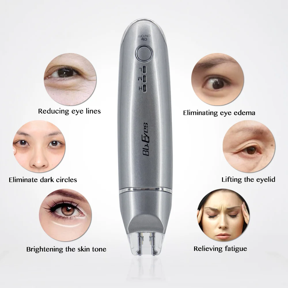Eye and Face Lifting EMS Beauty Device 2 in 1 New RF Wrinkle Removing Eyelid Massager Skin Care Skin Rejuvenation Anti-Ageing 6