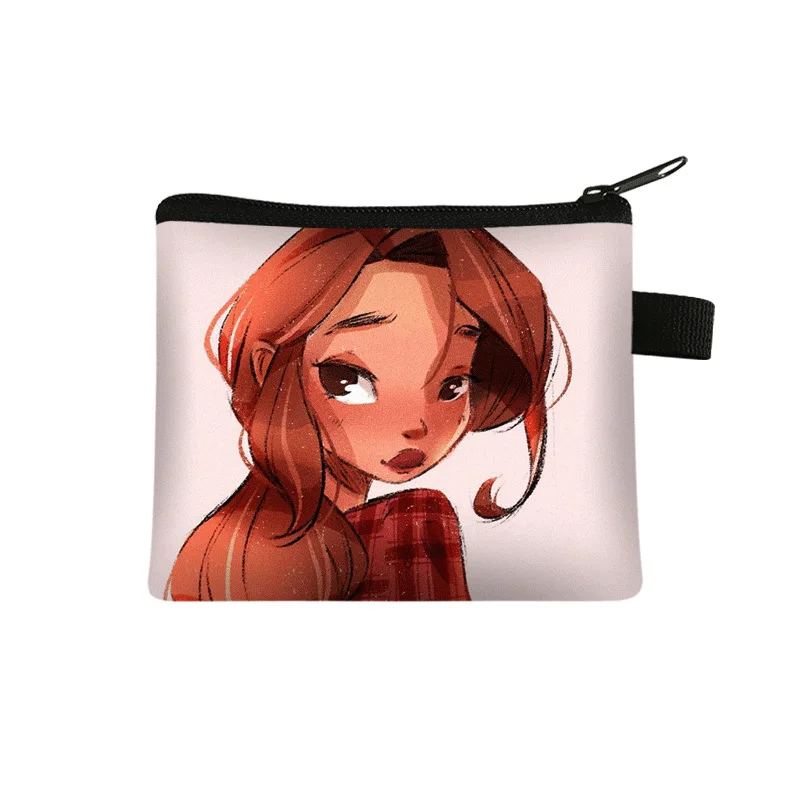 Cute Women'S Zero Wallet Women Short Mini Card Bag Key Bag Portfel Cartera Mujer Cartoon Purse Sac Femme Billetera Card Holder