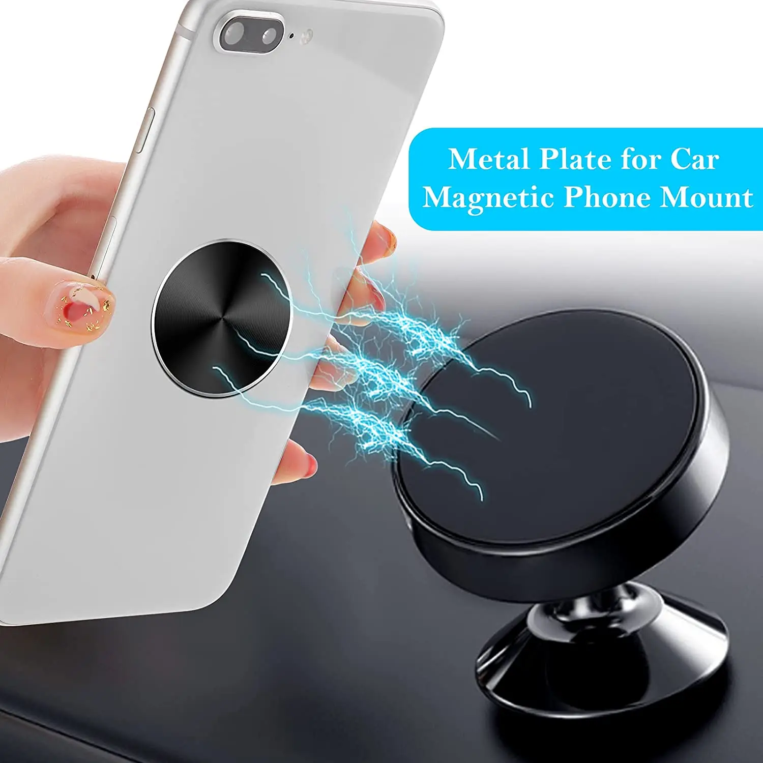 Universal Metallplatte Scheibe für Magnet Autotelefon halter Eisenblech  Aufkleber für nicht magnetische Handy halter Auto Ständer Halterung