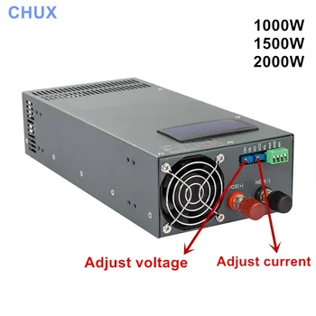1000W 1500W 2000W แหล่งจ่ายไฟจอแสดงผล 0-12V15V 24V 36V 48V 60V 72V 80V 90V 100V 110V 220v 300v AC DC Power อุปกรณ์ 1