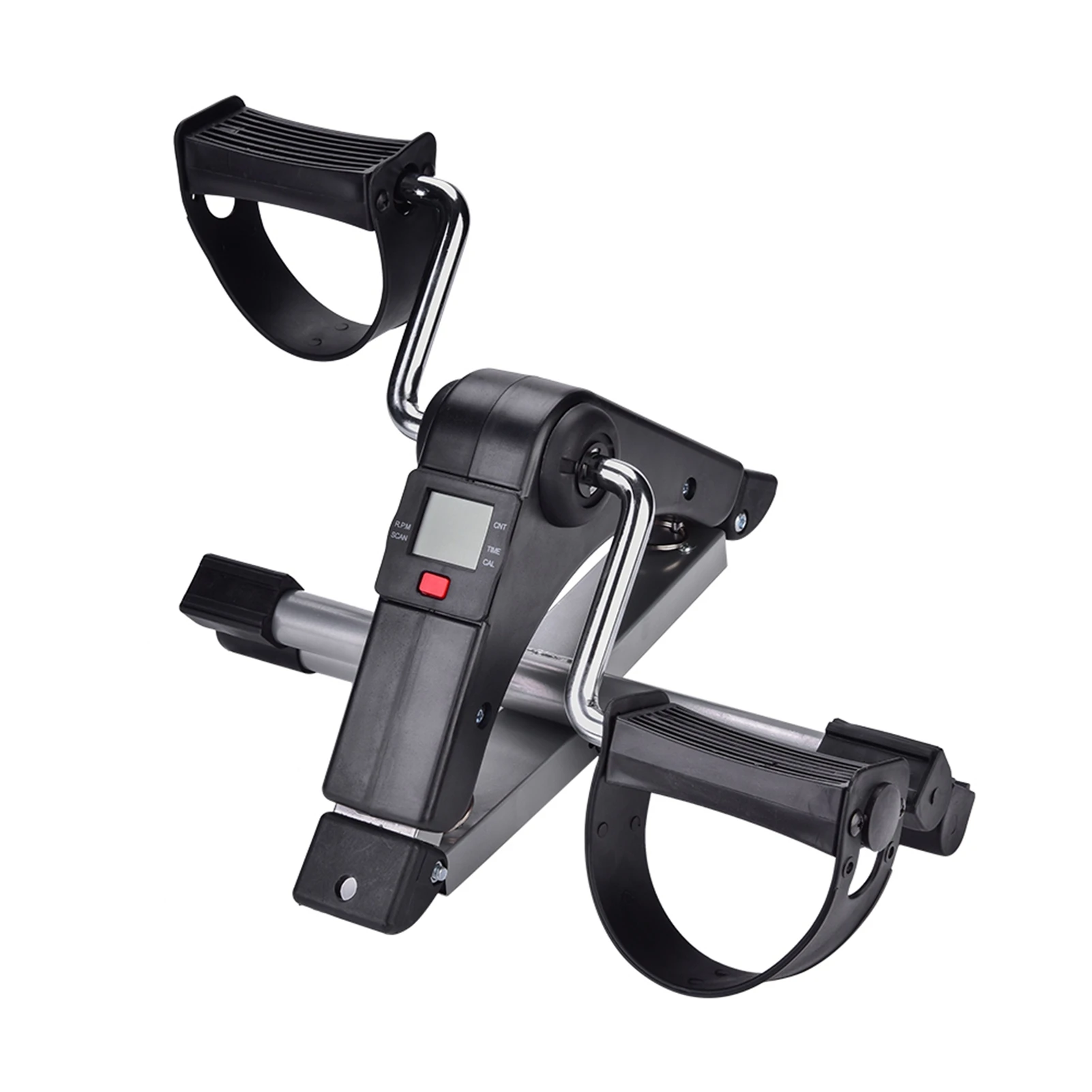 Foldable Indoor Cycling Trainer for Leg Workouts and Fitness Exercise