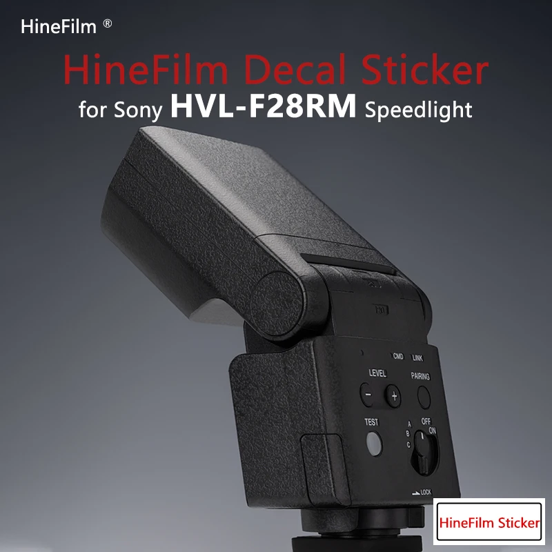

HVL F28RM Flash Anti-scratch Cover Film for Sony HVL-F28RM Camera Flash Speedlight Premium Decal Skin Protector Sticker