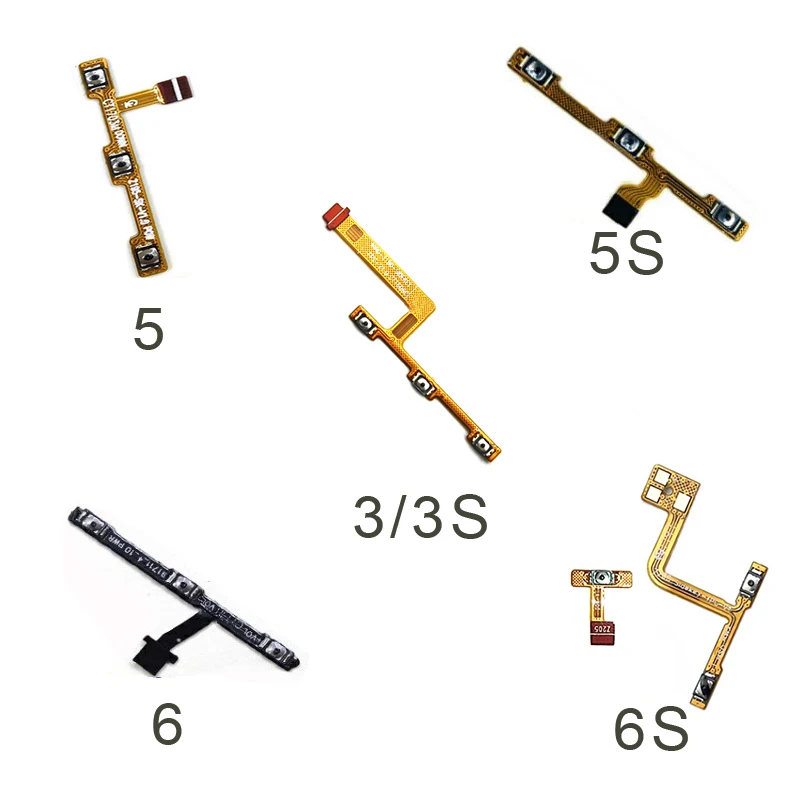 

Swith on off Volume Button For Meizu Meilan 3 3S 5 5S 6 6S Flex Cable Power Sound Button On Off Key