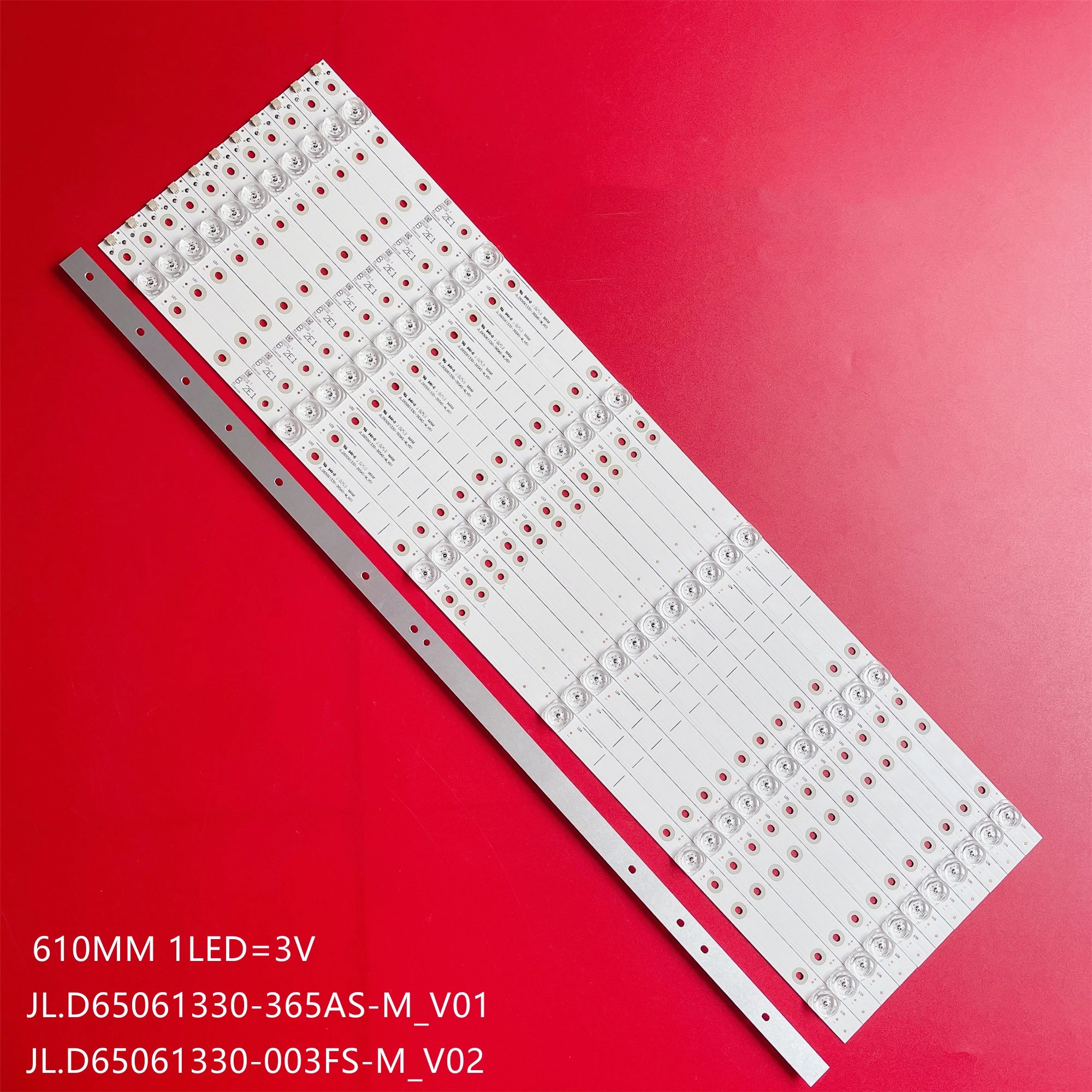 Strisce Led Per Hisense H65Ae6000 H65A6100 H65A6140 Muslimate 65 H6E 65 H6D 65 R6E 65 Q7809 Sharp Lc-65Q6020U Jl.D65061330-003Fs-M