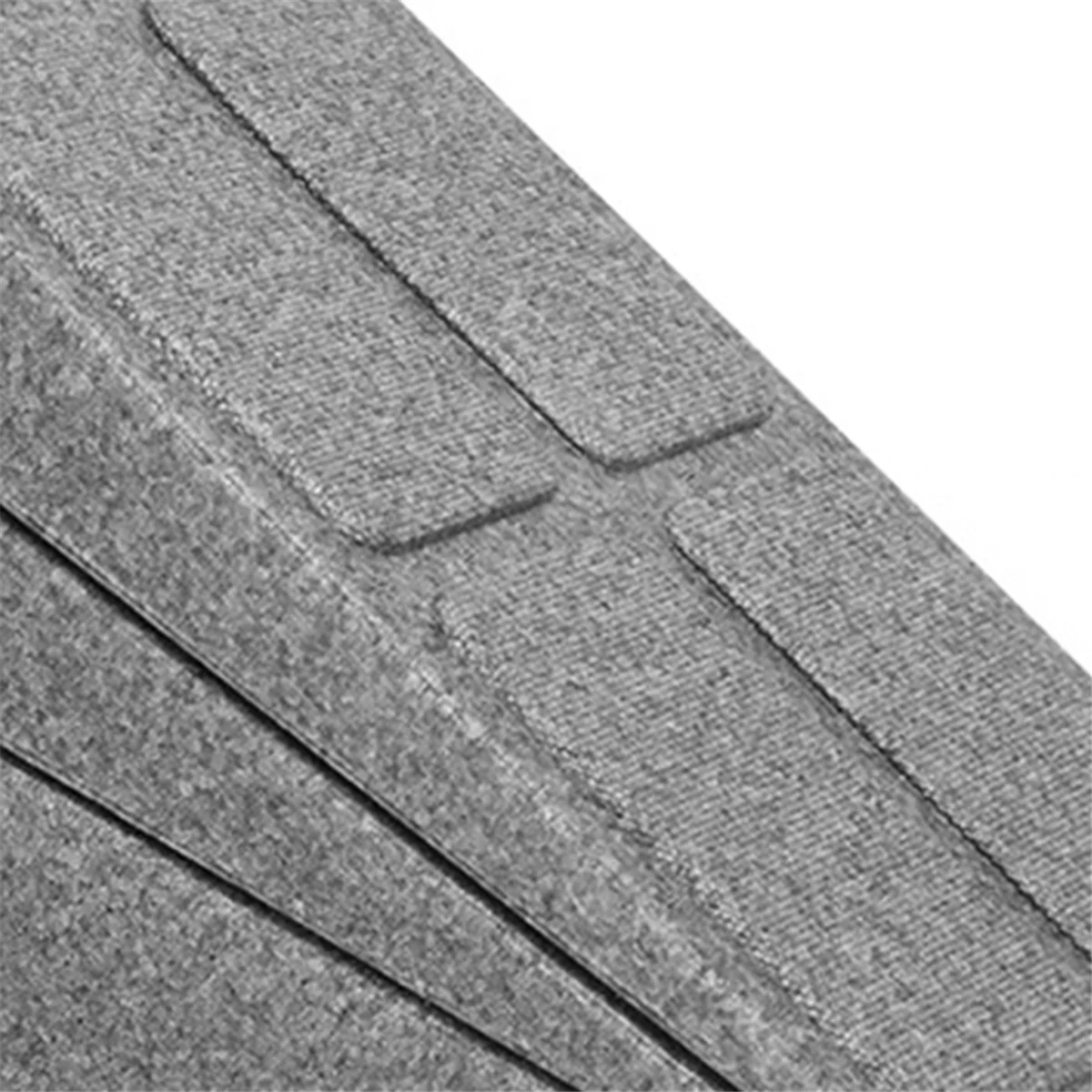 BAAU Squat Wedge Block Adjustable Non-Slip Squat Ramp Wedge Calf Stretcher Slant Board Strength for and Deadlift Gray