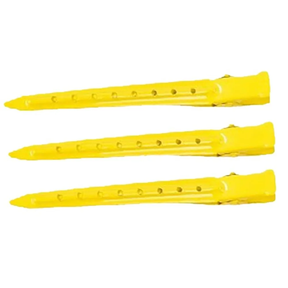 6/12pcs 6/12pcs Hair Salon Clips Polychromatic Design Metal Duckbill Clip Styling Hairpins Professional Quality