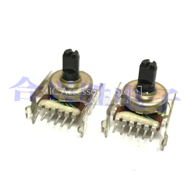

2PCS 161 Type Rotary Potentiometer Double A50K Horizontal 6Pin Audio Amplifier Volume Potentiometer