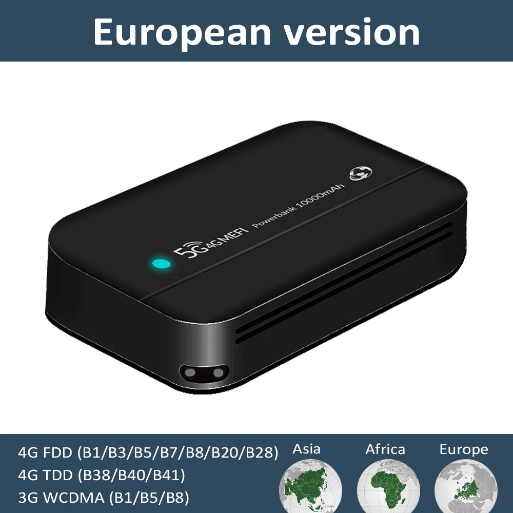 مودم واي فاي بطاقة Sim مفتوحة 4G Lte موزع إنترنت و...