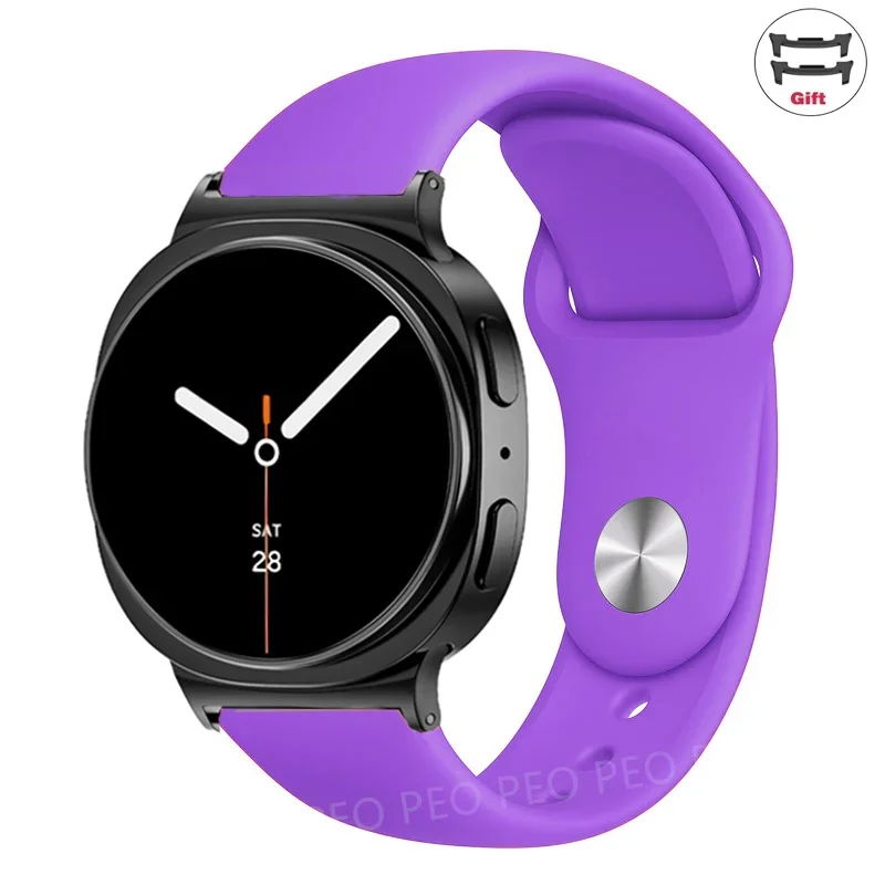 Premium Silicone Sport Band Strap - Universal Smartwatch Wristband Accessory