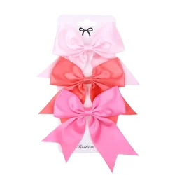 Charming Ribbon Bow Hair Clips for Children - Handmade Accessories for Girls (2459 - 2)
