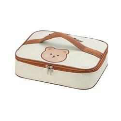 Cartoon Insulated Reusable Lunch Bag for School, Picnic, and Travel (Only Lunch Bag)