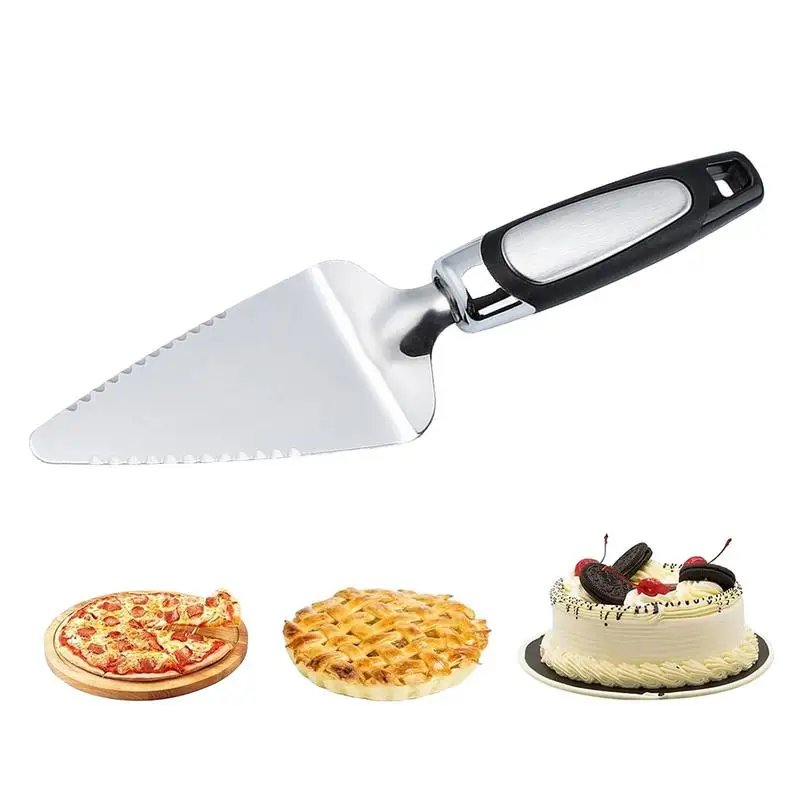 

Pie Cutter Tool portable Pizza Cutter Slicer multipurpose Cake Bread Pies Round Knife Stainless Steel Kitchen Baking Tools