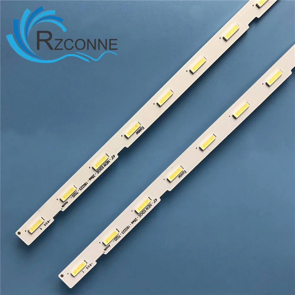 Lâmpada Led Backlight Strip para 43 Edge28ea Bn9645954a 43 _ Nu7100f Hg43aj670u Ua43ru7100 Hg43ej690u Hg43nj678u Novo - Imagem 2
