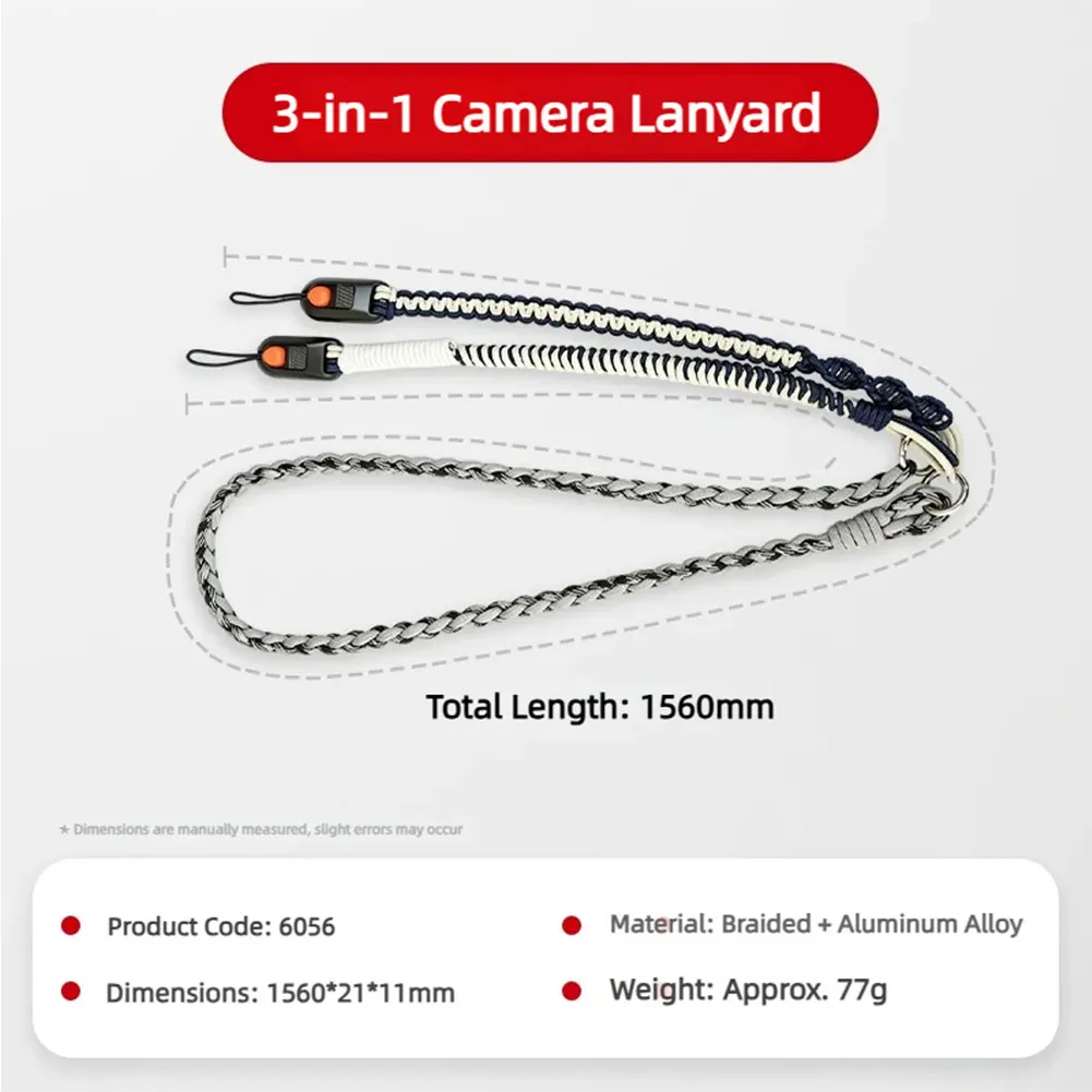카메라 스트랩 연장 가능 조절식 어깨 목 벨트 니콘 캐논 SLR DSLR 디지털 카메라용 퀵 릴리스 슬링 편리한 촬영