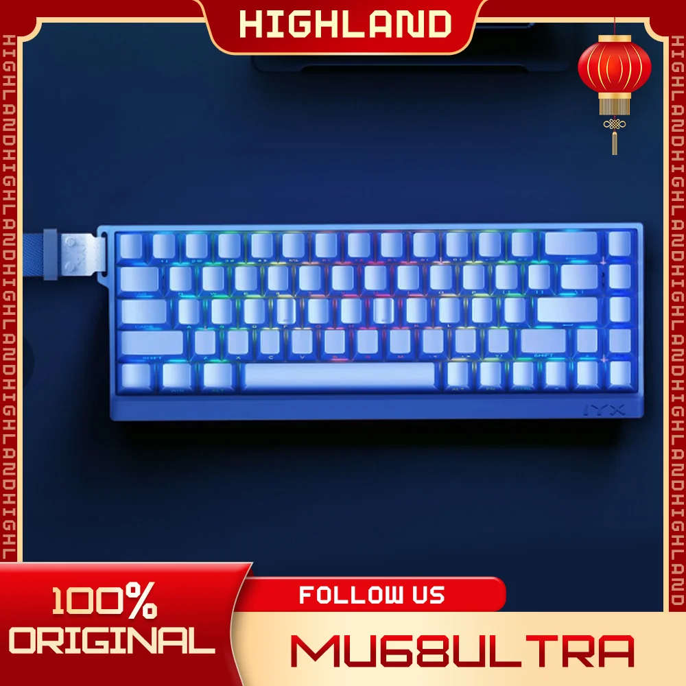 IYX MU68Ultra Magnetic Switch Mechanical Keyboard 8000HZ Mu68pro