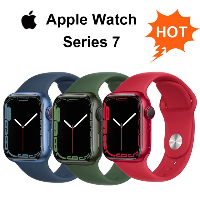 Original Apple Watch Series 7 Sport Smartwatch iWatch 7 Digital Smart Watch  for Men Women GPS Cellular 41MM/45MM Free Shipping