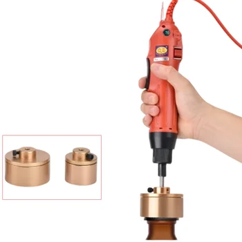Macchina Tappatrice Portatile per Bottiglie 5-30mm, Attrezzatura per Sigillatura, Tappatrice Industriale per Macchine Confezionatrici di Bottiglie