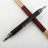 Double Headed Pen Tip Fountain Pen Extra Fine EF Nib Classic Design Caliber 3.4MM, Metal Stainless Steel Material Writing Pens 3