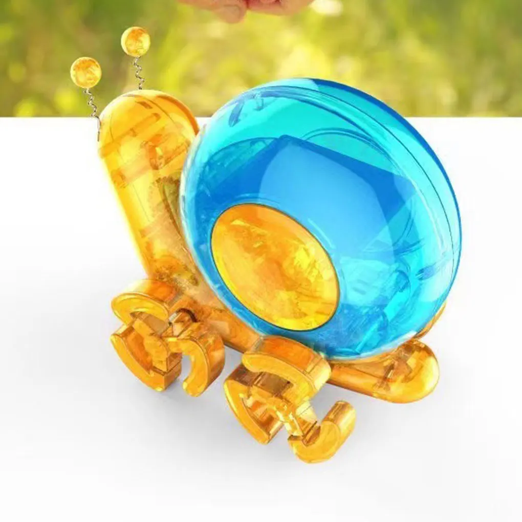 Walking Solar Snail Building Toy, DIY Hands On Science Education, Solar Energy Walking Snail for Kids Toys DIY Learning Tools