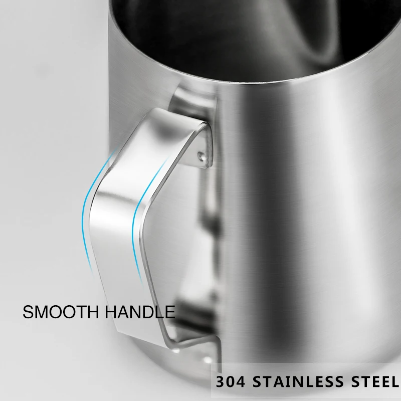 Stainless Steel Milk Frother Jug 3