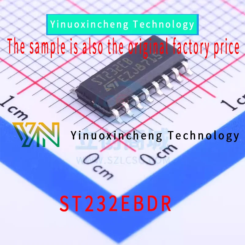5 PCS/LOT ST232EBDR ST232EBDR screen printed ST232EB RS232 driver chip brand new original stock