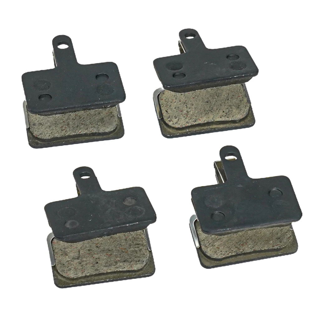 

4 Pairs Bicycle Brake Pads Disc Set Cycling Accessories Resin Bicycle To Order Film Black Brake PadsFor Shiman*o