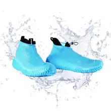 Rain Shoes Covers Men Women Outdoor Portable Silicone Snowy Boots Reusable Rubber Waterproof Anti-slide Sports Travel Commute