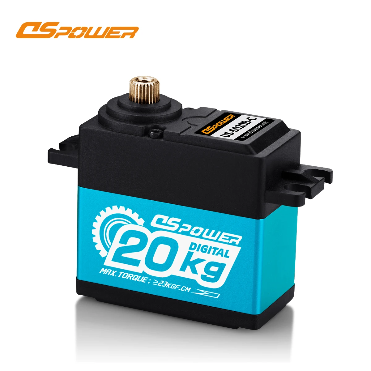 

DSpower Waterproof Servo 20KG 300 degree B Digital Servo Metal Gear for 1/8 1/10 TRX4 TRX6 scx10 arrma 104001 slash maxx RC Car