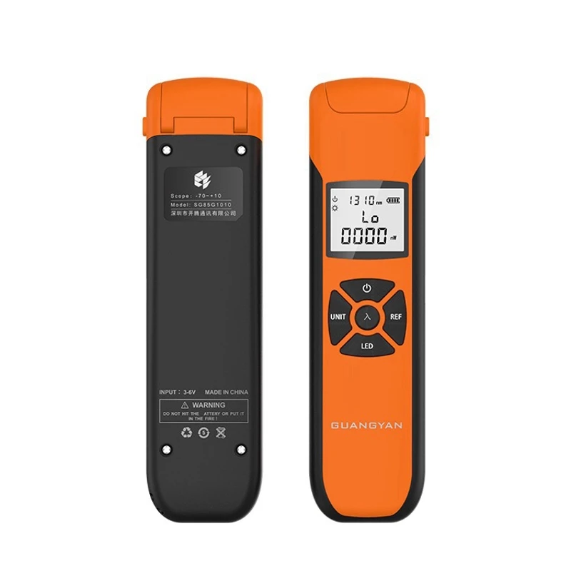 

Optical Power Meter Fiber Attenuation Tester with LED