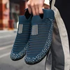 YRZL Men's Walking Shoes Breathable Mesh Sneakers Slip on Lightweight Comfortable Shoes for Men Soft Sole Casual Sports Footwear