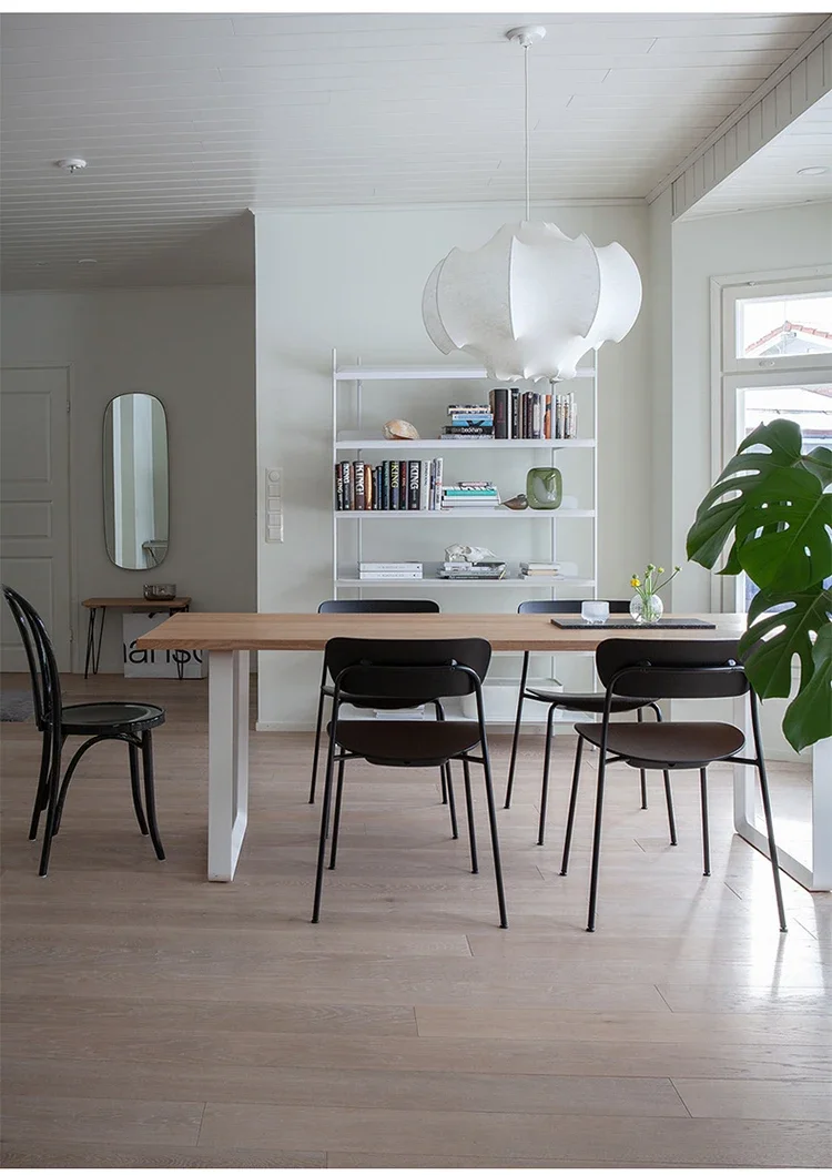 Description Picture 6 of itemJapanese Style Wabi-sabi Silk Net Celebrity Creative Pendant Lights Cream Style Living Room Bedroom Restaurant Homestay LED Lamp