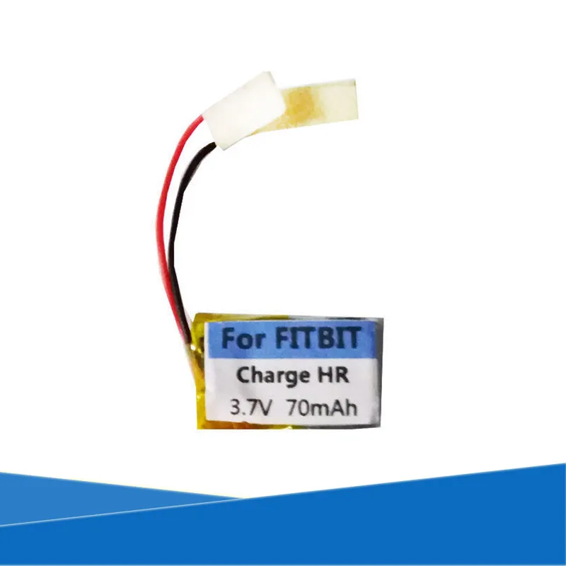 Originale Sostituisce 70Mah Sostituire La Batteria Smartband Per Fitbit Charge Hr Smartwatch Batterie Accumulatore Akku