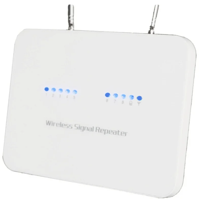 무선 신호 리피터 송신기 부스터 익스텐더, GSM PTSN WiFi 가정 도난 경보 보안 시스템용, 433MHz 케이블 1 개