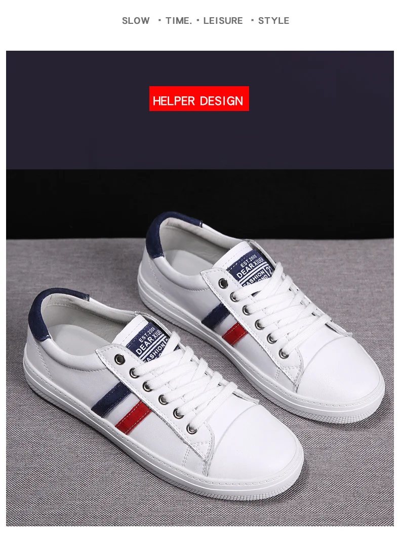 2023 Women's Genuine Leather Sneakers Women Casual Fashionable Sports Shoes Vulcanized White Flat Shoe Ladies White Sneakers