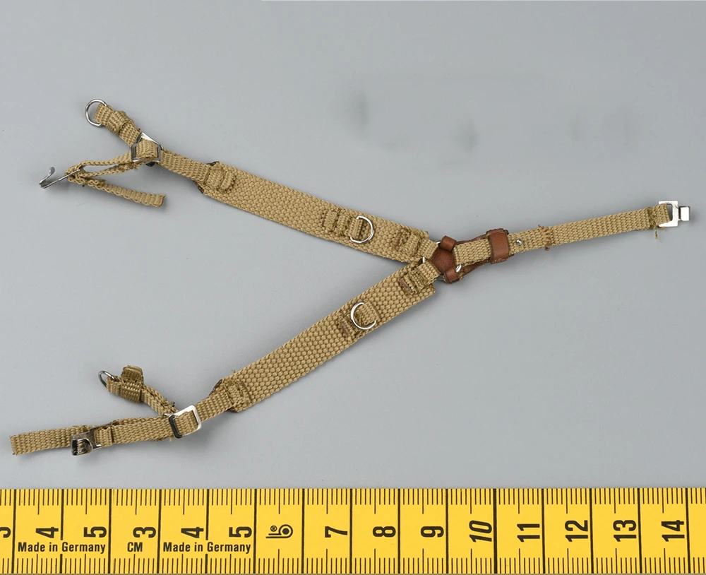 

For Sale 1/6 DID D80152 WWII Series North African Army Infantry Y Waist Duty Belt Bags Metal Lunch Box For 12inch Action Figure
