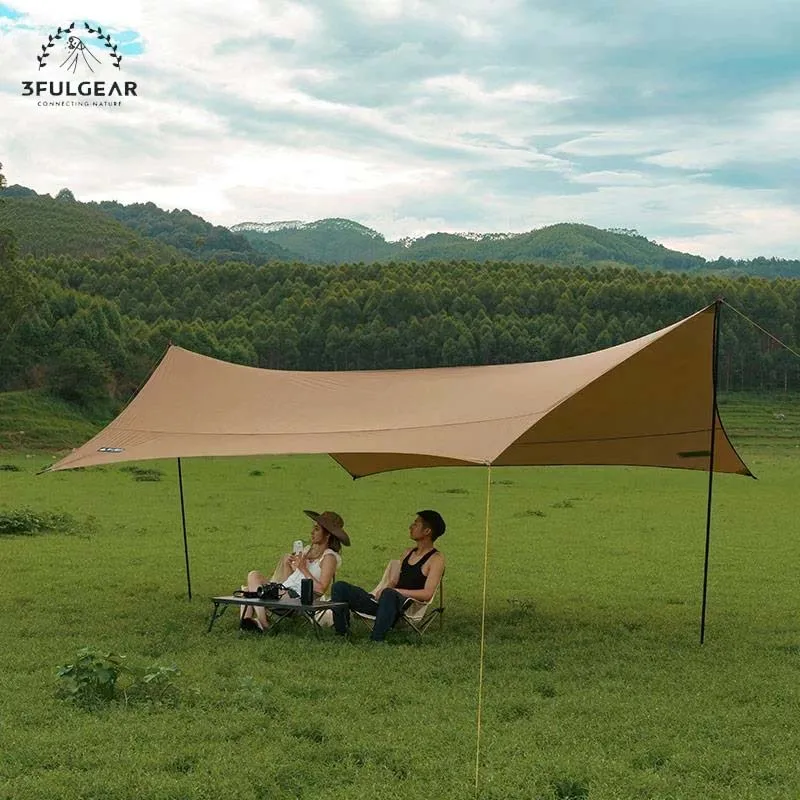

3F UL GEAR BEETLE-16 2.0 Canopy Shade Tent Exterior Camping Trap Sun Shelter Pergola Awning Tarpaulin Waterproof