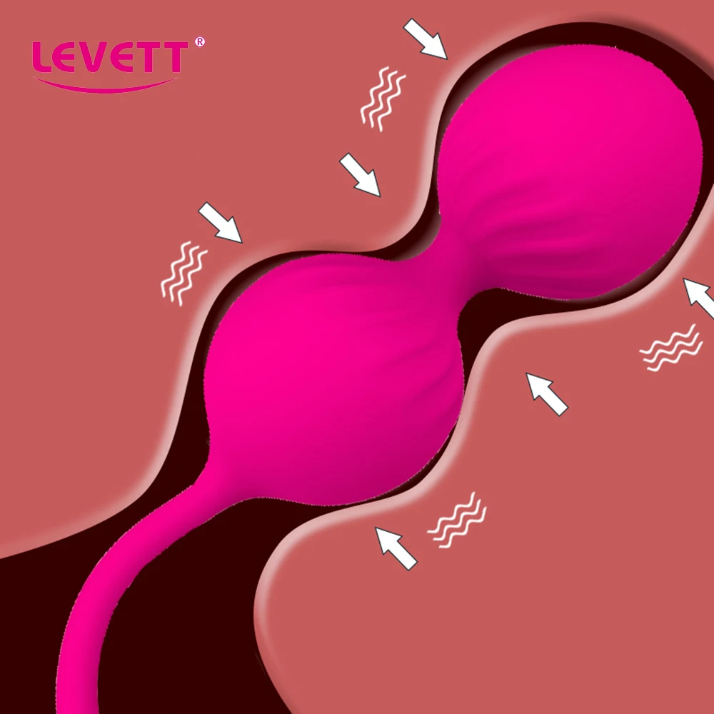 Safe Silicone Smart Vaginal Ball Vibrator Kegel Balls Ben Wa Ball Vagina Tighten Exercise Machine Sex Toys for Women Geisha kegel balls