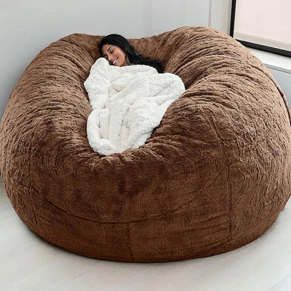 New Extra Large Bean Bag Chairs Couch Sofa Cover Indoor Lazy