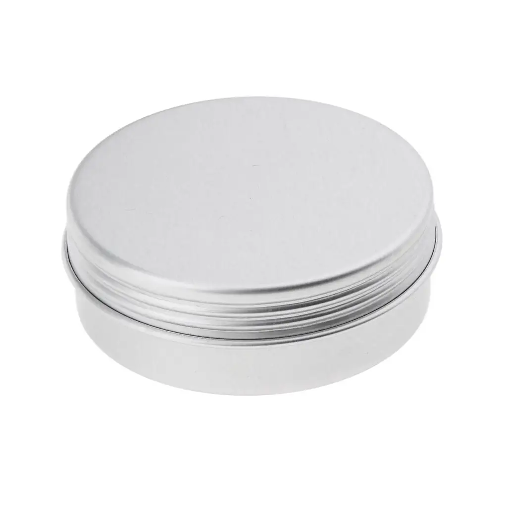 알루미늄 립 포트, 빈 화장품/포트 틴 항아리, 25ml 용량, 10 팩
