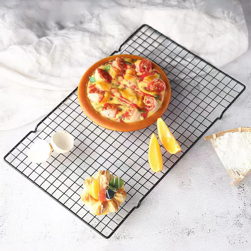 1PC kitchen grill Cooking oven Baking tools Cookie Bread Pizza Cake Cooling rack Multi-purpose stainless steel food rack Kitchen