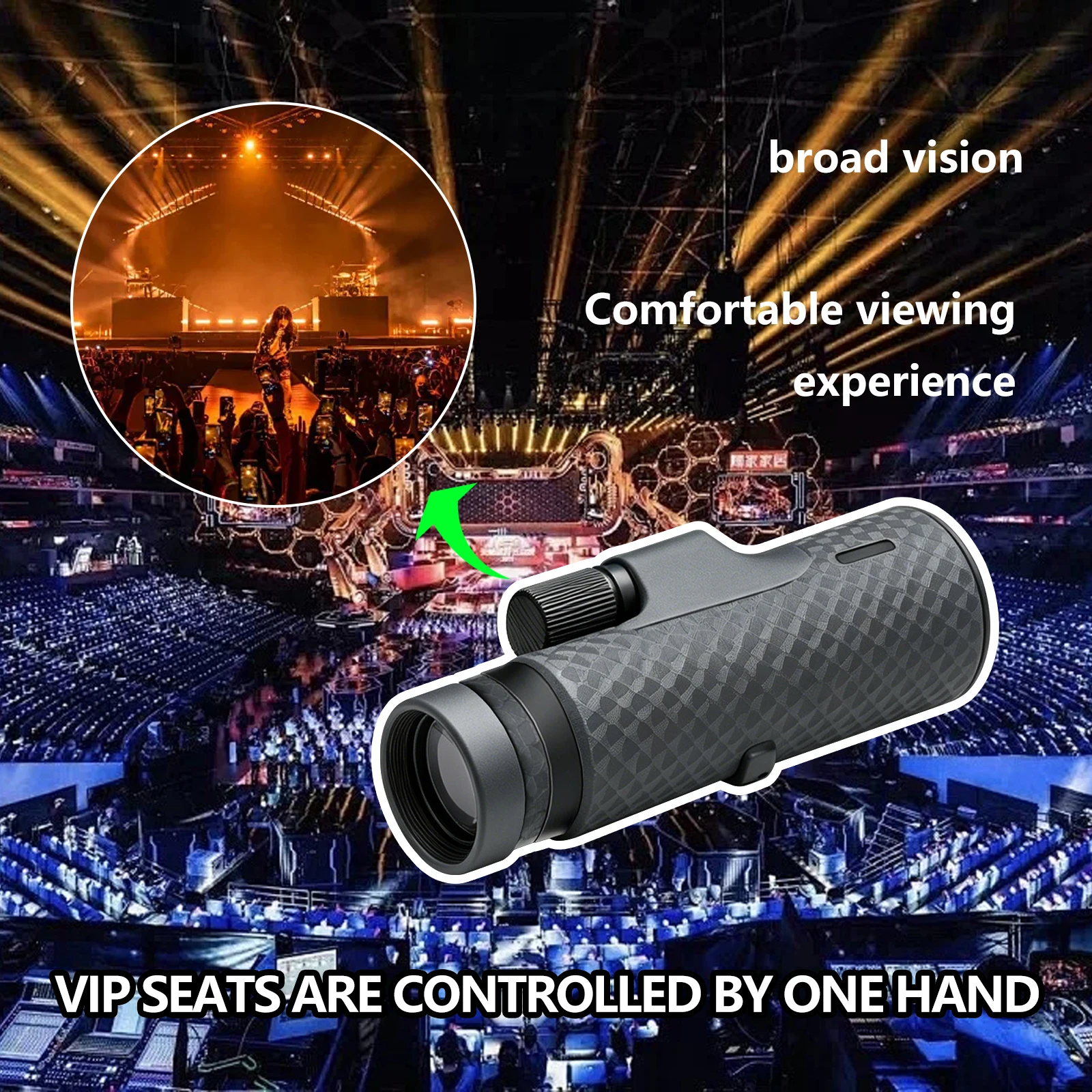  slider image of 12x52 Monocular Zoom HD