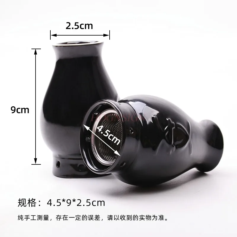 Small moxibustion pot ceramic face peach blossom moxibustion eye lymph ear box face beauty salon instrument