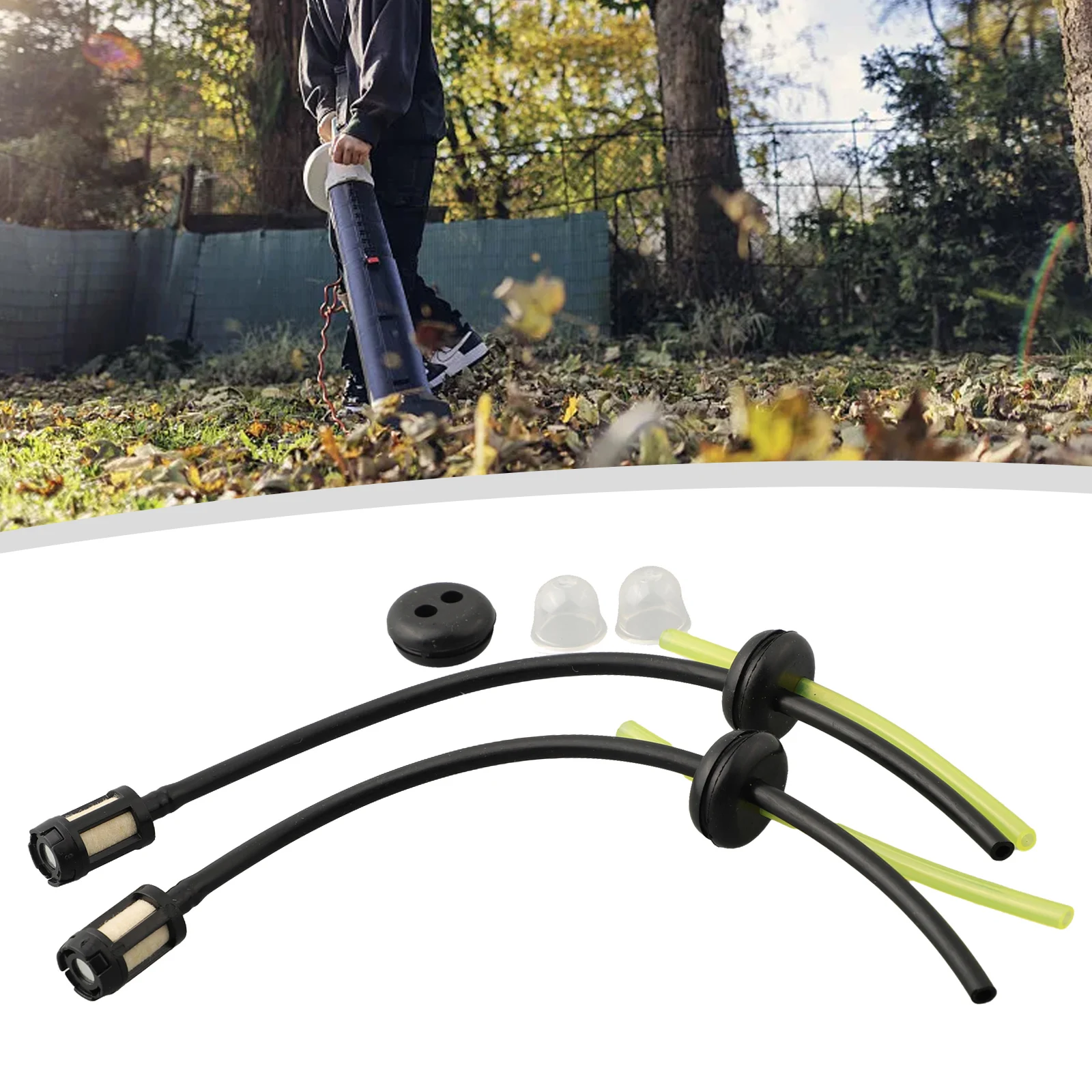 Set Di Filtri Carburante Per Tubo Carburante Per Fuxtec Fx-Lb 1.0 Fx-Lb 126 Fx-Lb Lbs126 Spl450N Fx-Lb 133T Leaf Blower Leaf Vacuum Garden Tool