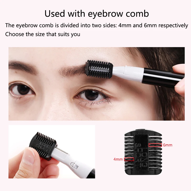 New Electric Eyebrow Trimmer Mini Shaver Hair Remover Facial Shaver Hair Remover Facial And Neck Blur Lips Body Arms And Legs