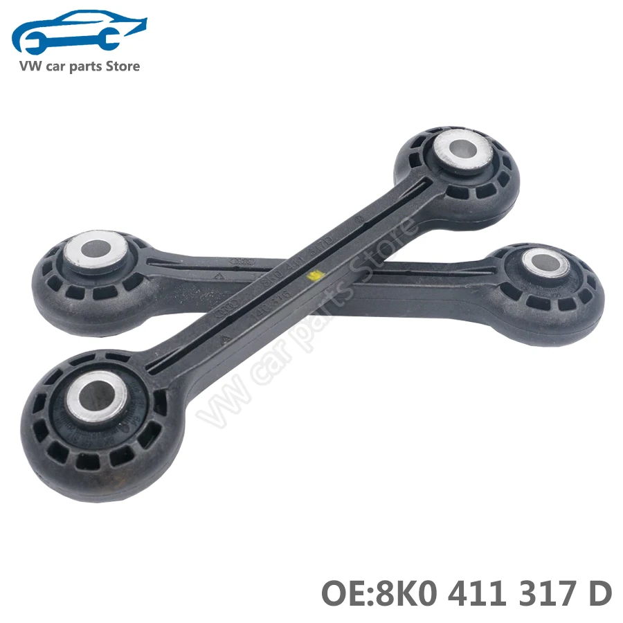8K0411317D 2PCS Front Sway Bar Stabilizer Link Connect Rod L R For Audi A4 B8 Q5 A5 A4L A6LC7 A7 8K0 411 317 D heim joint end links kit