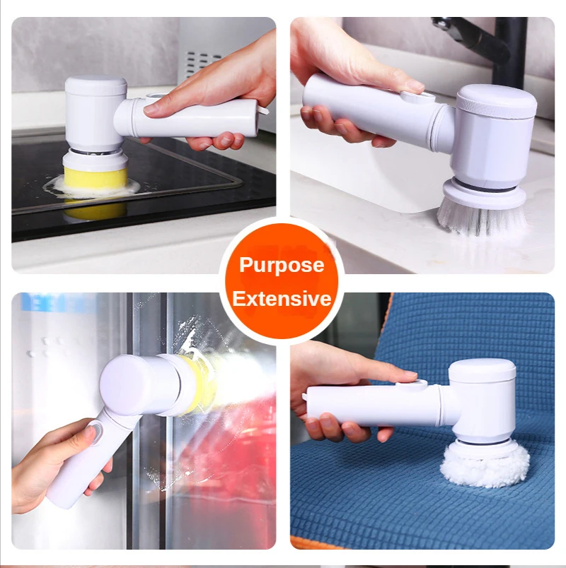 1pc Flexible Cleaning Brush 360 Degree Without Dead Corner Kitchen Sink  Stove Bathroom Bathtub Tile Window Bendable Cleaner - Scrub Brushes -  AliExpress